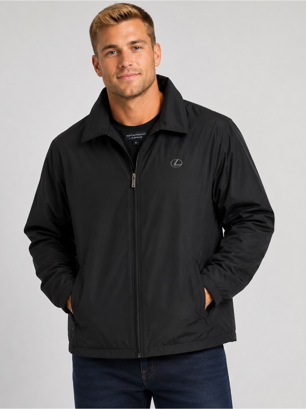 Port Authority Lexus Men's 3XL Jacket Black Weather Resistant